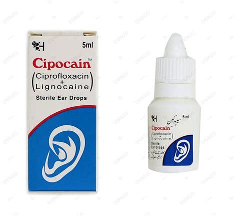 Cipocaine Ear Drop 5ml — Dvago®