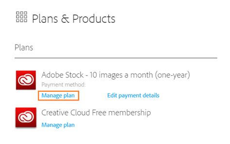 Find plan and payment and click on cancel plan. 4: Cancel your Adobe Stock membership