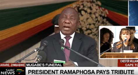 By far the most impressive south african i ever met in a decade of. Crowd hoots at S.A Pres. Ramaphosa as he speaks on ...