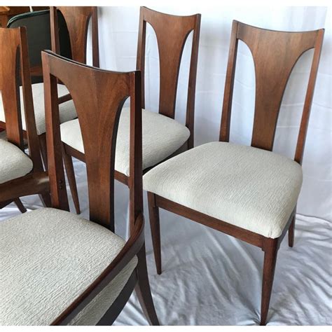Mid Century Broyhill Brasilia Dining Chairs Set Of 6 Chairish
