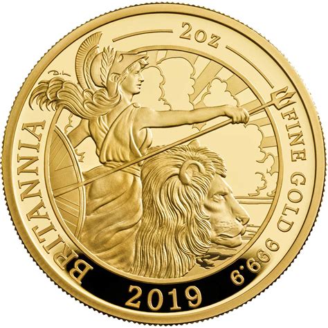 Gold Two Ounces 2019 Britannia Coin From United Kingdom Online Coin Club