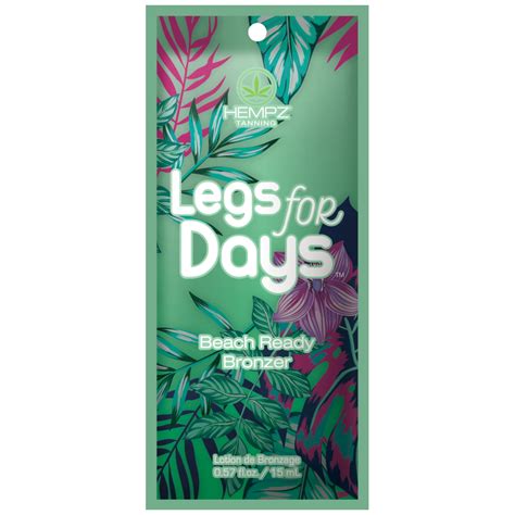 Hempz Legs For Days Bronzer Bronzer Glow Tan Centre