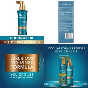 Head And Shoulders Scalp Elixir Treatment, Instant Soothe ...