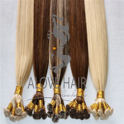 Cuticle Intact Remy Hand Tied Weft Hair Extensions Melbourne Alove Hair