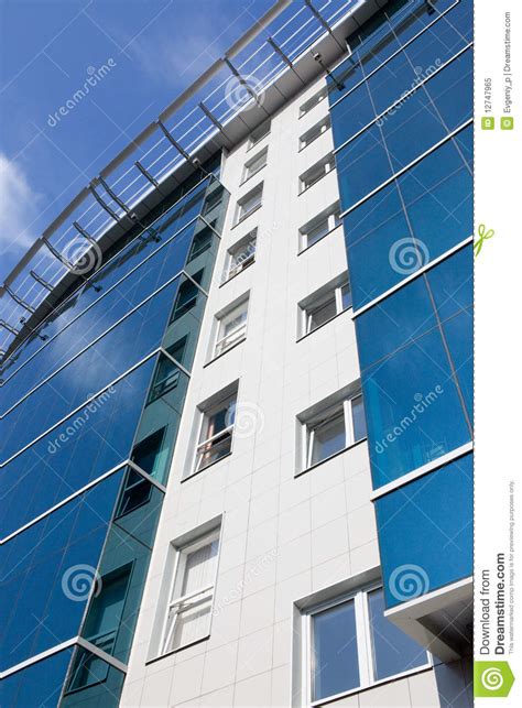 Part Of Modern Office Building Stock Image Image Of Exterior