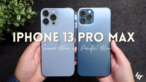 Iphone 13 Pro Max Sierra Blue Vs Pacific Blue Unboxing Macro Mode