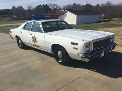 1977 Plymouth Fury Rosco P Coltrane Police Car From The Dukes Of