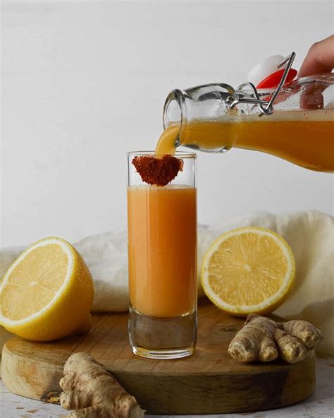 Blender Lemon Ginger Cayenne Shot Elise Tries To Cook