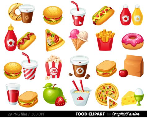 9 Food Clip Art Preview Healthy Food Clip Hdclipartall