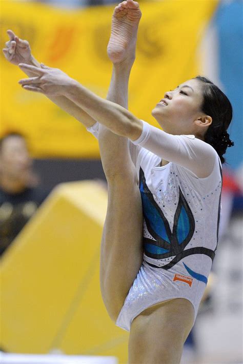Yuko Shintake Of Japan Performs Sexy Sports Girls Female Athletes