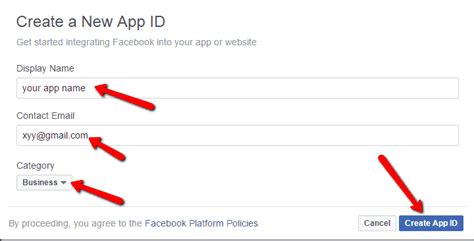 Providing a facebook application id for use with the social media sharing feature is recommended, but optional. How To Add A Facebook Login Button To Any WordPress Website