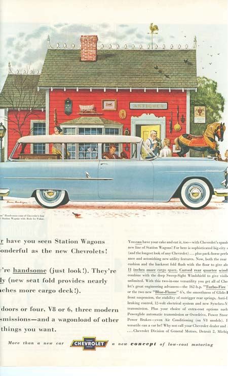 Advertisement For Chevrolet Station Wagons Never Have You Seen
