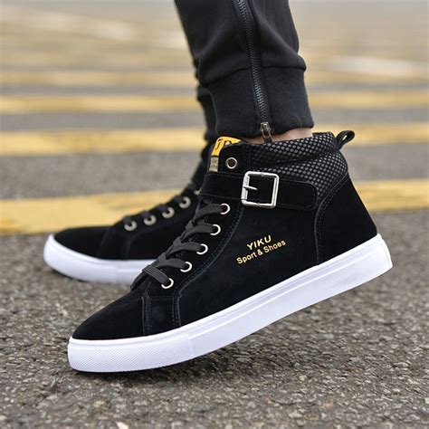 Brand new rewards program · 24/7 customer service Aliexpress.com : Buy 2017 Men Flock Casual Shoes Korean ...
