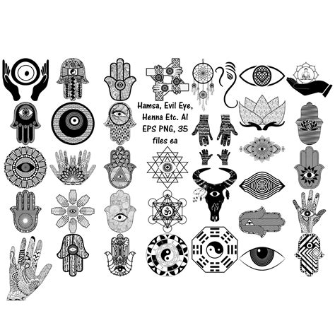 Mexican Evil Eye Tattoo Designs