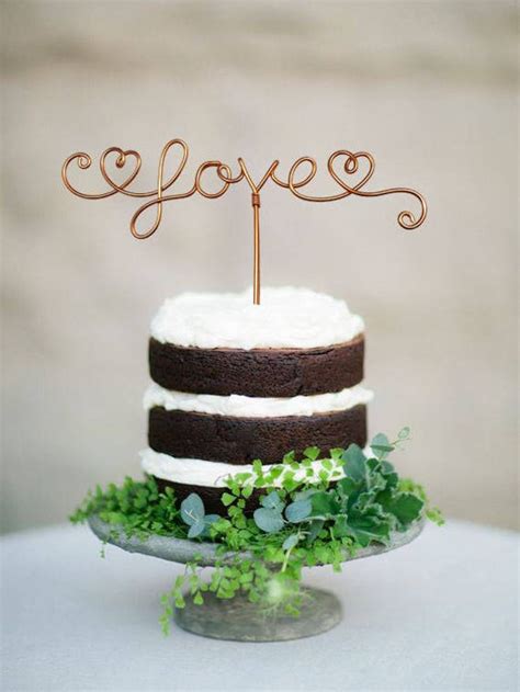 Party Supplies Love Gold Cake Topper Wedding Cake Topper Rustic Cake Topper Party D Cor Paper