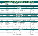 Fall 2018 Course Schedule - Maitripa College
