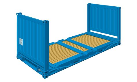 Flat Rack Container Stack Shipping