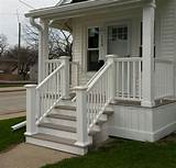 You have many pvc vinyl porch railings from which to choose. 33 modern farmhouse front porch decorating ideas ...