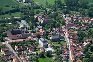 Friedrichswerth von oben - Ortschaft Friedrichswerth in Thüringen