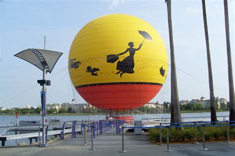 A Disney Girl In Orlando Characters In Flight Hot Air