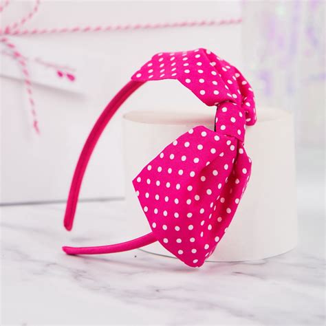 Hot Pink Headband And Hair Clip T Set Imogens Imagination