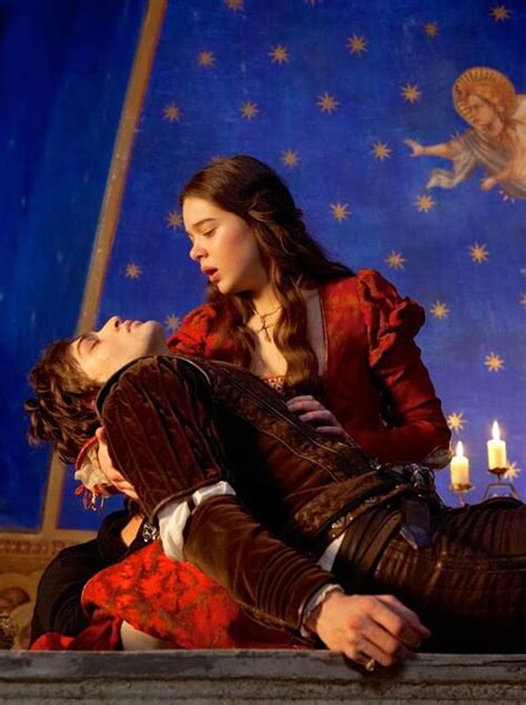 Douglas Booth As Romeo Montague And Hailee Steinfeld As Juliet Capulet