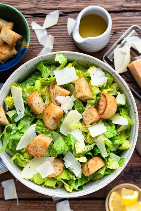 Classic Caesar Salad Recipe The Seasoned Mom