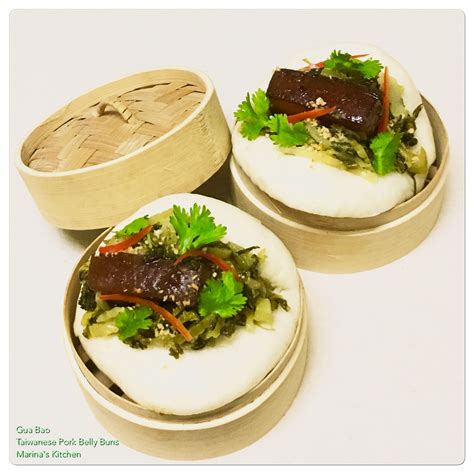 gua bao taiwanese pork belly buns marina s kitchen