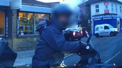 Warning About Cash For Cash Scammers Who Drive Mopeds Headfirst Into