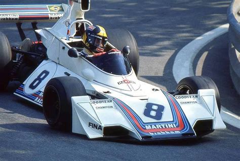 Carlos Pace Brabham Bt44b Montjuic 1975 Formula 1 Formula Racing