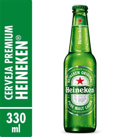 Cerveja Heineken Long Neck Gelada 330ml Zona Sul
