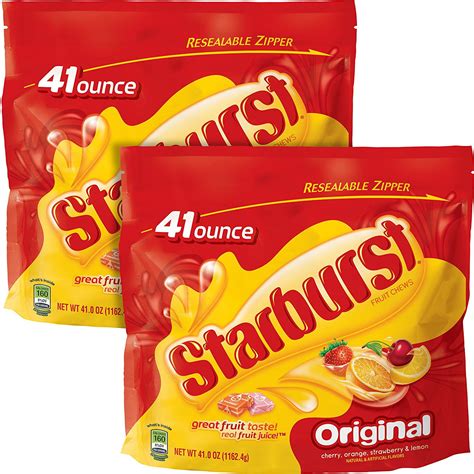Starburst Original Fruit Chews Candy 41 Oz 2s Bnd00430