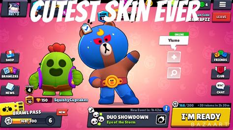 Each brawler has their own skins and outfits. I got the cute El Brown skin on Brawl Stars - YouTube