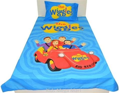 200cm * 230cm ( about 78.7*90.5. The Wiggles Big Red Car Single Doona Quilt cover Set ...
