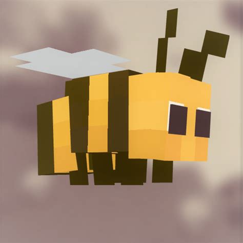 Small Bees V2 Optifine Java Minecraft Texture Pack