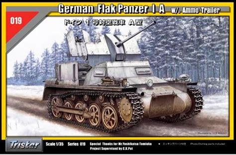Tristar 135 German Sd Kfz 101 Flakpanzer I A W Ammo Trailer