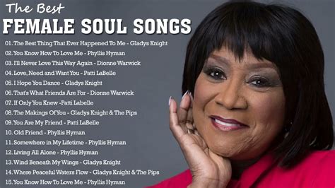 best female soul singers 70 s soul patti labelle phyllis hyman dionne warwick gladys