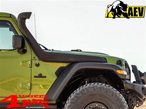 Safari Snorkel Aev Air Ram System With High Fenders With TÜv Jeep