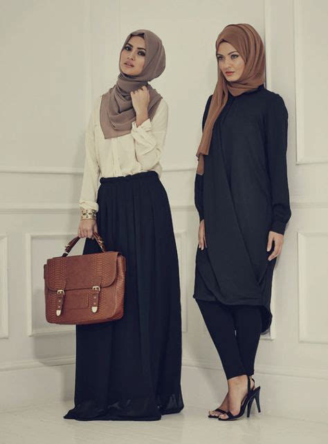 Hijabis In Dresses And Skirts Muslim Women Fashion Islamic Fashion Hijab Fashion