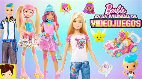 También hay juegos de barbie de pc educativos, de maquillaje, peinado, aventuras, rompecabezas, baile, fiesta y hasta. Barbie en un Mundo de Video Juegos Pelicula - Juguetes y ...