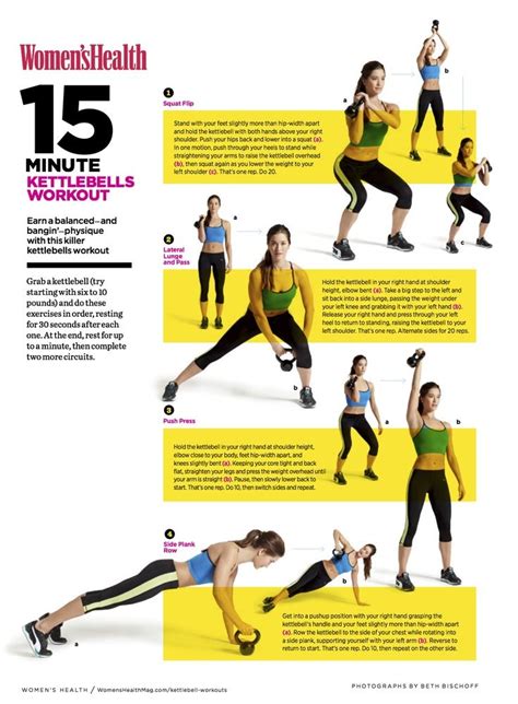146 Best Kettlebell Images On Pinterest Work Outs