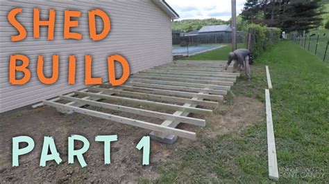 How To Build A Shed Youtube
