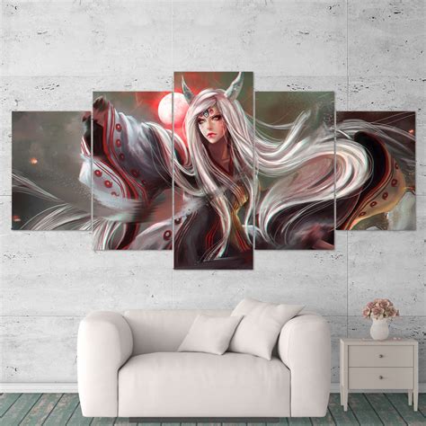 The quality and clarity is outstanding. Naruto Canvas Ultimate Ninja 02 Anime 5 Piece Canvas Wall ...