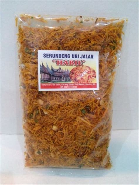 Jual Serundeng Ubi Jalar Habil Wisata Kuliner Nusantara