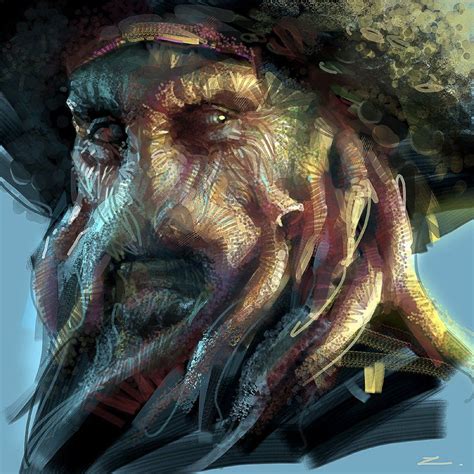 Davy Jones By Zhuzhu On DeviantArt Davy Jones Pirates Of The Caribbean Davy Jones Pirates