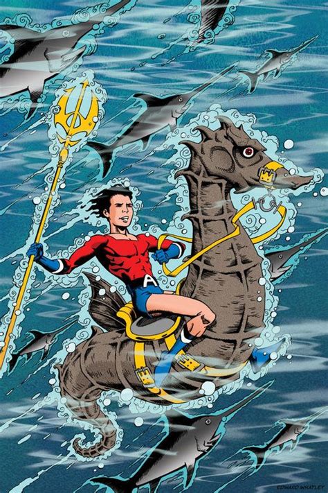 Aqualad Garth Aquaman Artwork Dc Comics Aquaman Comic