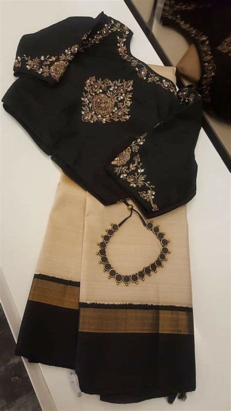 trendy saree blouse designs simple craft ideas