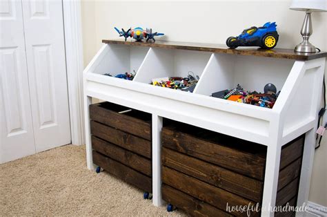 We did not find results for: Organize the piles of toys in this toy storage console ...