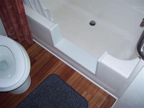 And in this case, mobile home tubs are different because they don't feature overflows. One of our bathtub to walk-in shower conversion inserts ...