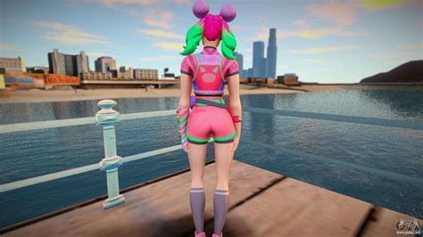 Fortnite Zoey Summer Tropical Punch V2 Para Gta San Andreas